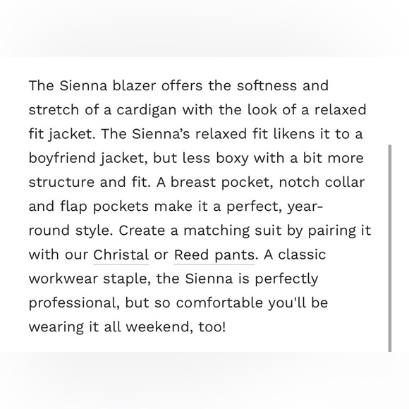 NWT Miik Siena Black Single Button Rayon From Bamboo Blazer - Picture 10 of 11